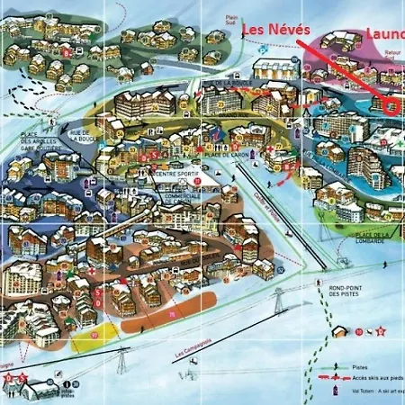 아파트 Neves - Location: Pour 4 Personnes Dans Un Quartier Anime / Les Neves Mae-9103 *